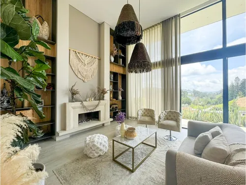 Casa Exclusiva Amoblada En Arriendo En Condominio Via D Diego La Ceja