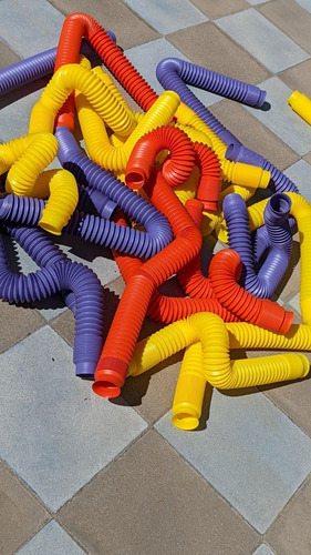 Imagen 3 de 6 de Pop Tubes Sensoriales X3 Antiestres Tuvos Sensoriales Flups