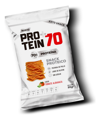 Snack Keto Protein70 Caja 10u 