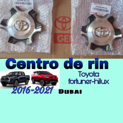 Centro De Rin Toyota Fortuner Hilux Dubai 2016 2018