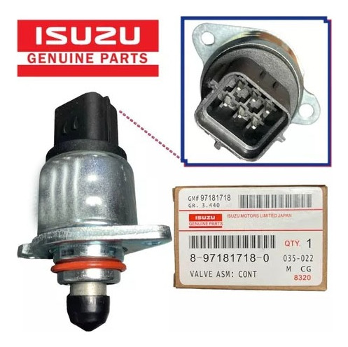 Valvula Sensor Iac Luv Dmax 3.5 Wagon R 1.2 1998 / 2004