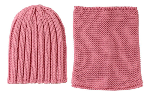 2 En Un Unisex Warm Knitted Hat \u0026 Scarf 0-3t