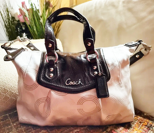 Cartera Coach Hermosa Tote Textil Liviana 