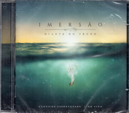 Cd Imersão Diante Do Trono Lacrado 