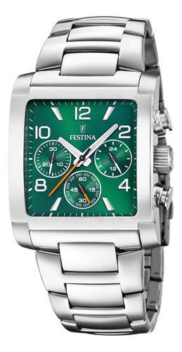 Reloj F20652/2 Verde Festina  Timeless Chronograph