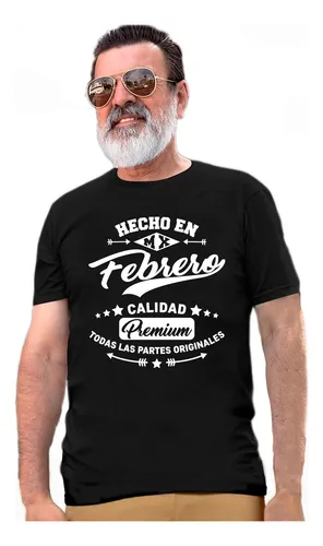 Playeras cumpleaños febrero new arrivals