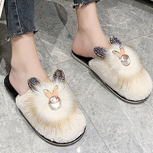 Bonitas Zapatillas Para Mujer Y Moda De Invierno Con Orejas