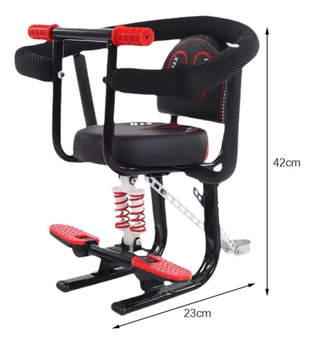 Scooter Con Asiento Ajustable Y Accesorio Para Manillar