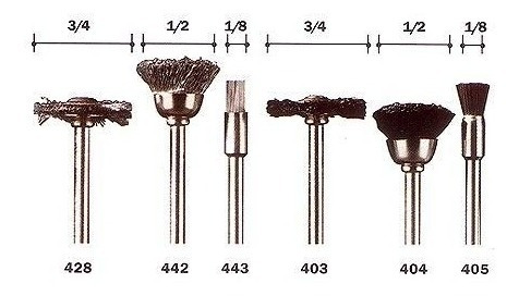 Cepillo De Acero De Carbon Dremel 442 + Regalo