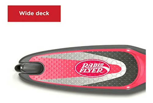 Radio Flyer Color Fx Ez Glider 3 Wheel Scooter, Rosa, Una