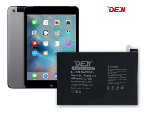 Batería Litio iPad Mini 2 De 6471mah A1489 A1490 A1491 Deji