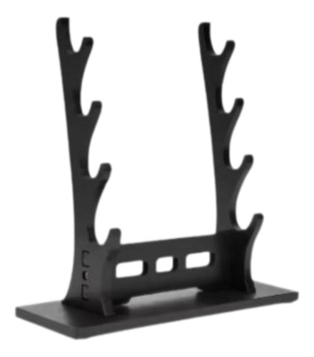 Suporte De Espada Para Exibição Tanto Camada Preta 4