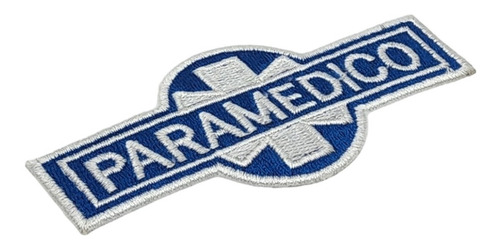 Parche Bordado Paramedico 10 X 4.5 Cm
