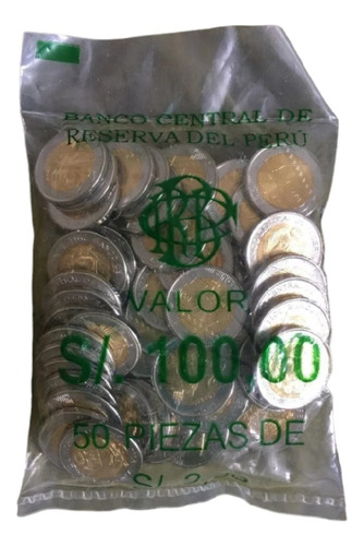 Primera Moneda De 2 Soles Lineas De Nazca Coleccion Completa