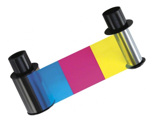 Ribbon Ymckk Full Color Doble Panel Negro Hdp5000 - 084052