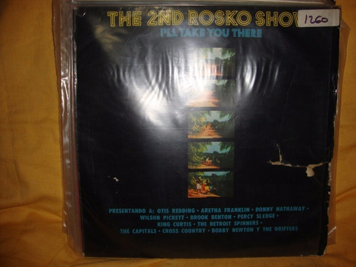 Vinilo The Rosko Show 2nd Bobby Newton Otis Redding D1