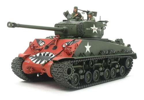 Tanque Tamiya 35359 1/35 Sherman M4a3e8 Kit Plástico Modelo