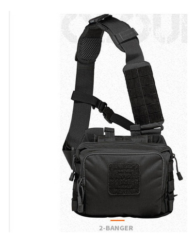 Mochila tática Mariconera Style Banger Cor 01