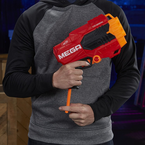 Lanzador Nerf Ega Tri Break Original Con Dardos