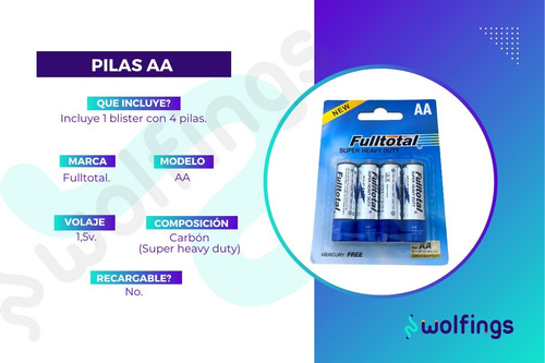 Imagen 2 de 9 de Pack X 20 Pilas Aa Super Heavy Duty Carbon Control Tester