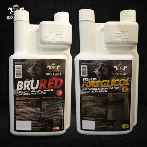 Kit Brufort Recuperação E Preparo Brured 1l E Fortglicol 1l