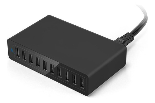 Cargador Multiusb De 50w Estación De Carga De 10 Puertos