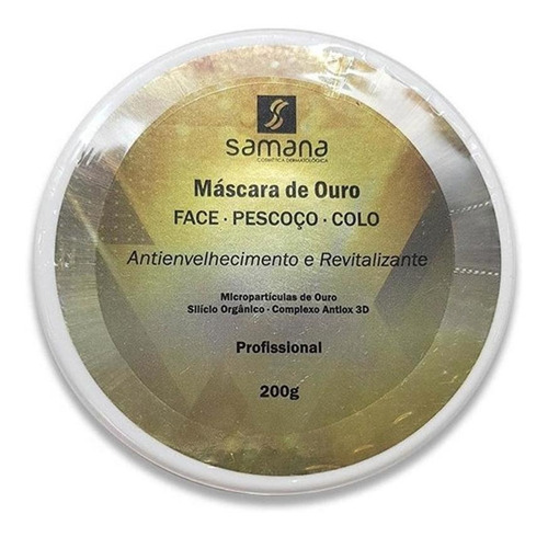 Samana Mascara De Ouro 200g