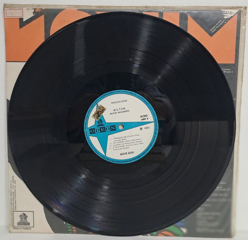 Lp Milton Nascimento - Milton 1970 Capa Sanduíche C/ Encarte (Usado)