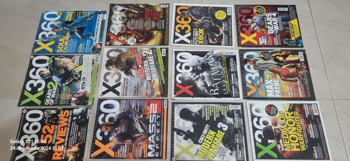 Lote 20 Revistas De Videogame X360 Digerati Xbox (Usado)