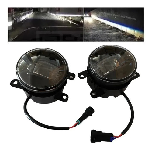 Par Faros Auxiliares Nie Led Sl Honda Accord Coupe 2013 2014