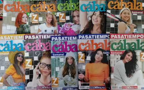 Cabala Paquete 10 Revistas  Crucigramas Autodefinidos España