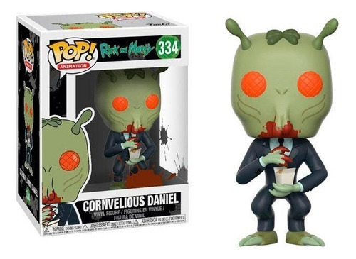 Funko Pop Cornvelious Daniel 334 - Rick And Morty