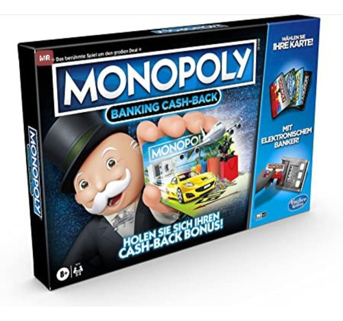 Juego De Mesa Monopoly Super Electronic Banking Hasbro 100%
