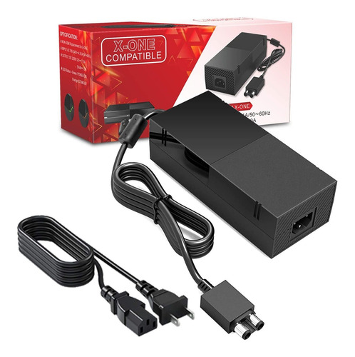 Imagen 1 de 8 de Fuente De Alimentación Para Xbox One, Cable De Ladrillo Adap