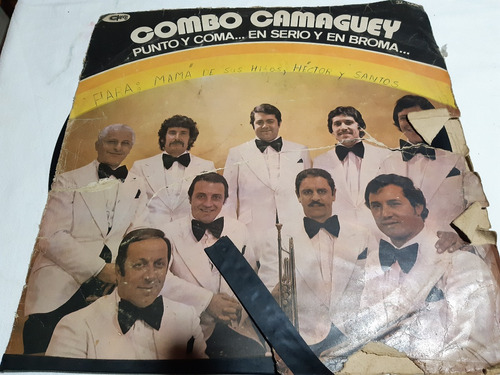 Combo Camaguey Lp De Vinilo Antiguo Usado En Perfecto Estado