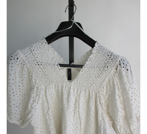 Blusa/ Camisa De Broderí Forrada P/mujer, Marca Europea!