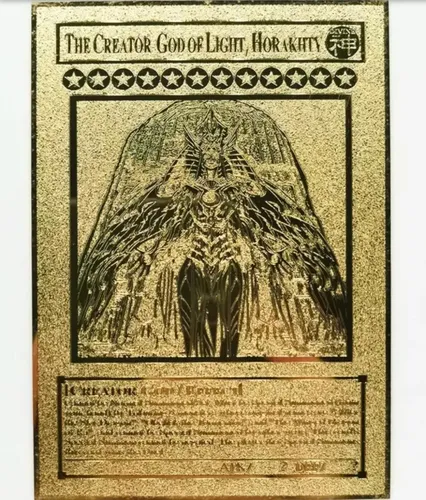 Yu-gi-oh - Horakhty Fusão Deuses Egípcios | MercadoLivre