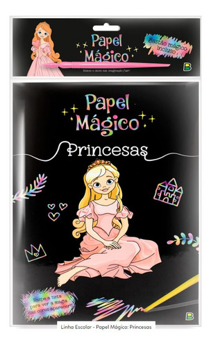  Livro De Colorir Infantil Rabisco Mágico Lindas Princesas, De Brijbasi Art Press Ltd. Série Rabisco Mágico Editora Todo