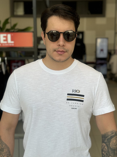 Camiseta Rio De Janeiro Osklen Slim Masculino