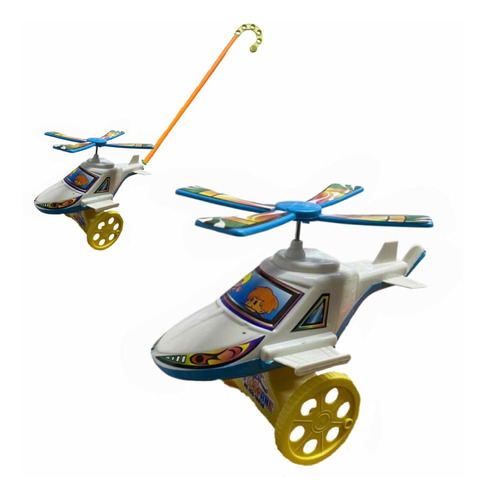 Juguete Caminador Niños Bebés Helicóptero Con Bastón 3pz