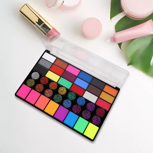 Paleta De Maquillaje A Base De Agua Face Paint 42 Colorida