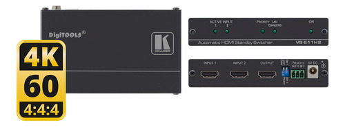 Kramer Vs-211h2 X 1 Automatico 4 K Hdmi Switcher Reserva