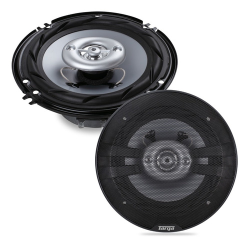 Kit X 2 Parlantes Auto Targa Tg-6520 4 Vías 6.5´´ 500 W Máx