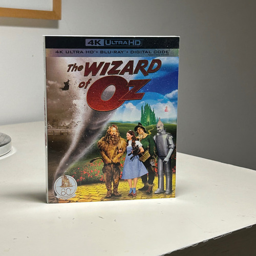 Mago De Oz 4k + Blu Ray Como Nuevo Con Slipcover Raro