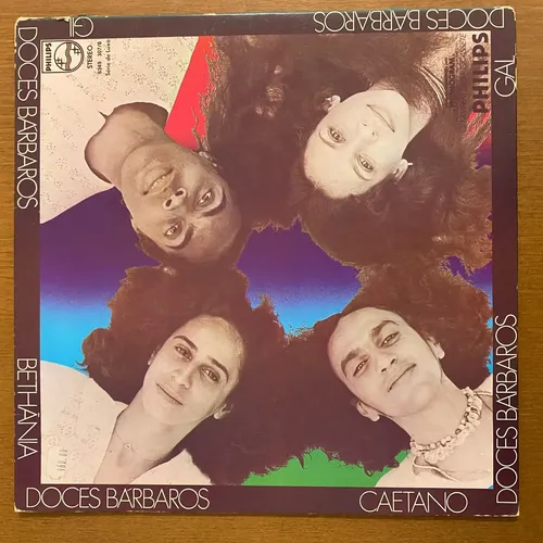 Lp Disco De Vinil Doces Barbaros Caetano Gil Bethania Gal
