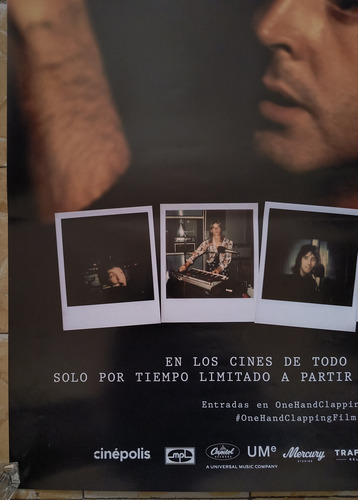 Póster Original Cine Paul Mccartney One Hand Clapping (Usado)