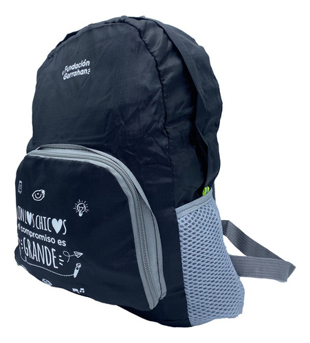 Eco Mochila 20lts Plegable Maletín - Fundación Garrahan E