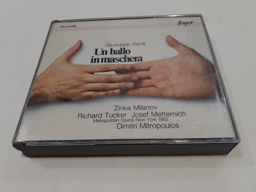 Un Ballo In Maschera, Verdi, Tucker - 2cd 1987 Italia Nm