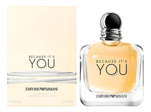 Perfume Because It's You Emporio Armani 150ml Edp Original