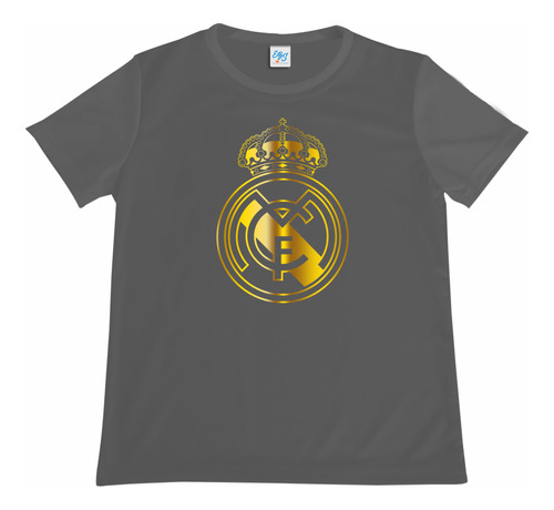 Franela Camisa Para Niño Equipo Futbol Real Madrid Poliester